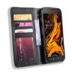 Galaxy Xcover 4s/Xcover 4 Leather Case with Magnetic Buckle & Card Slots (Black) - 5