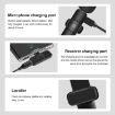 PULUZ Wireless Lavalier Microphone for Type-C/USB-C Device - 3