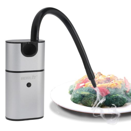 Boruit SK302 Molecular Cuisine Cocktail Steak Hand-Held Smoking Tool - 1