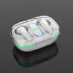 Pro 70 Bluetooth Earphones (White) - Intelligent Digital Display V5.3 - 2