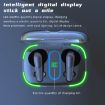 Pro 70 Bluetooth Earphones (White) - Intelligent Digital Display V5.3 - 5