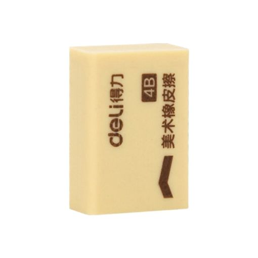 Deli 7534 Eraser Stationery Exam Sketch 4B Small Art Eraser - 1