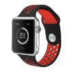 Apple Watch Ultra 49mm Silicone Sport Band Black Red - 3