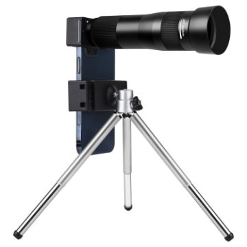 38X Mobile Phone Telephoto Lens Set Monocular Telescope With Tripod - 1