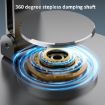 360-Degree Rotating Mobile Phone Holder Stand (Grey) - 6