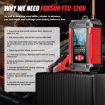 FOXSUR 12V Lithium Cattery Charger - Battery Detection (AU Plug) - 5