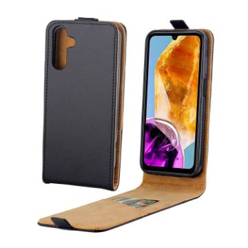 Samsung Galaxy M15 5G/F15 Vertical Flip Leather Case with Card Slot - 1