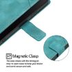 Green Embossed Leather Phone Case for vivo Y72 5G/iQOO Z3/Y52 5G - 5
