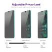 TCL 30E/30 SE/305/306 Privacy Tempered Glass Film - 3