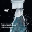 Silicone Sewer Pipe Deodorizing Seal Ring - 50mm Pipe - 5
