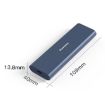 Blueendless M2815SN M.2 Dual Protocol Type-C 3.1 Mobile Hard Disk Box Laptop External SSD - 3