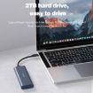 Blueendless M2815SN M.2 Dual Protocol Type-C 3.1 Mobile Hard Disk Box Laptop External SSD - 6