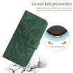 For Honor 200 Pro 5G Green Leather Phone Case with Lanyard - 5