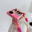OPPO Find N3 Flip Phone Case with Rainbow Bracelet - Pink - 4