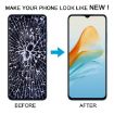 ZTE Blade V40 Design 8046 LCD Screen Digitizer Full Assembly with Frame - Black - 6