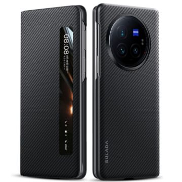 SULADA Kevlar 600D Texture Leather Phone Case for vivo X Fold3 Pro - 1