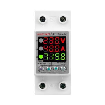 SINOTIMER SVP-719 40A_N Voltage Protector & Power Voltmeter - 1