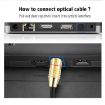 2m Digital Audio Optical Fiber Toslink Cable OD 5.0mm - 3