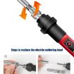 ANENG SL102 24pcs Digital Thermostat Soldering Iron Set 60W EU Plug - 7