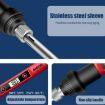 ANENG SL102 24pcs Digital Thermostat Soldering Iron Set 60W EU Plug - 8