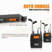 XTUGA RW2080 UHF Wireless Stage Singer In-Ear Monitor System - 5