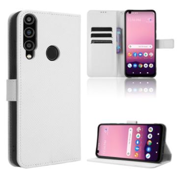 Orbic Magic 5G R678EL Leather Phone Case - White - 1