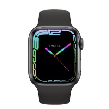 Watch 8 Max 1.85 inch Smartwatch (Black) - Wireless Charging, Bluetooth, NFC - 1