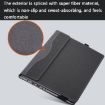 HP Spectre X360 15-EB Laptop Sleeve - PU Leather, Black - 5