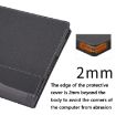 HP Spectre X360 15-EB Laptop Sleeve - PU Leather, Black - 6