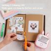 Phomemo T02 Bluetooth Printer Thermal Paper Label Paper 50mmx3.5m - 5