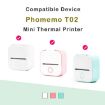 Phomemo T02 Bluetooth Printer Thermal Paper Label Paper 50mmx3.5m - 9