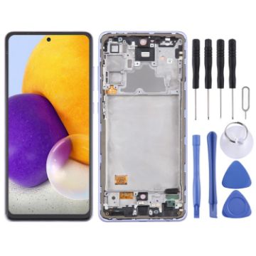 Samsung Galaxy A72 4G SM-A725 LCD Screen Digitizer Assembly (Purple) - 1