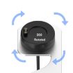 Garmin Vivosport Rotatable Magnetic Metal Charging Base Silver - 4