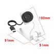Garmin Vivosport Rotatable Magnetic Metal Charging Base Silver - 5
