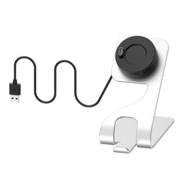 Garmin Vivoactive 3 Rotatable Magnetic Charging Base - Silver - 1