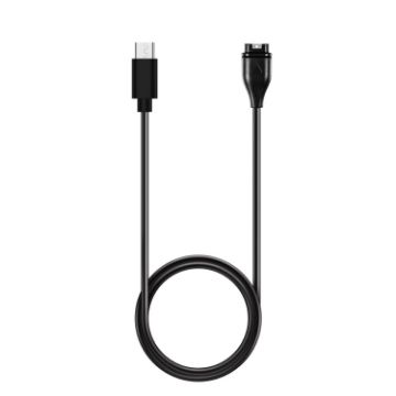 Garmin Fenix 7 Pro Type-C Port Watch Charger - Black - 1