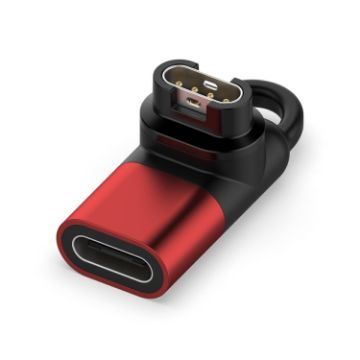 Garmin Type-C/USB-C Female Watch Charging Adapter - Red - 1