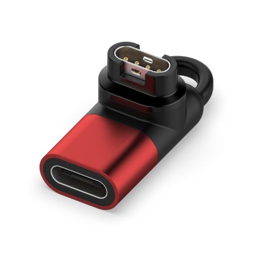Garmin Type-C/USB-C Female Watch Charging Adapter - Red - 1