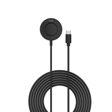 Garmin Vivomove 3S Type-C/USB-C Watch Charger - Black - 1
