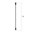 Garmin Venu 3S Type-C Port 1m Smart Watch Charging Cable - Black - 2