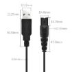 USB Charging Cable for Shaver/Water Refill Device - 1.25m White - 3