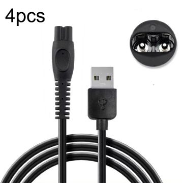 USB Charging Cable for Philips Electric Shaver PQ888 889 - 4pcs - 1