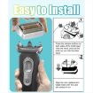 Braun Series 9 Pro Electric Shaver 94M Blade Gold Mesh Cover - 5