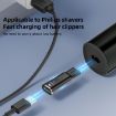 Philips Shaver/Clipper Charging Adapter - Type-C to 8V Oval (Grey) - 6