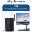 COMFAST CF-940F 300Mbps WiFi6 USB Adapter Wireless Network Card - 6