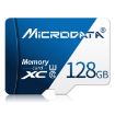 MICRODATA 128GB U3 Blue and White TF Memory Card - 1