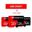 MICRODATA 32GB U1 Red and Black TF Memory Card - 4