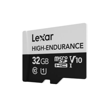 Lexar MicroSDHC 32GB High-endurance Driving Recorder TF Memory Card - 1