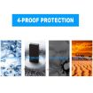 MICRODATA 128GB U3 Blue Line and Black TF Memory Card - 4