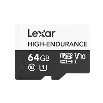 Lexar LSDM10 64GB Dash Cam Memory Card - 1